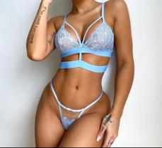 Conjunto Sex Paola, sem bojo e sem aro em renda