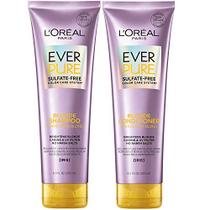 Conjunto Shampoo e Condicionador L/Oreal Paris EverPure Blonde - sem sulfato - para cabelos loiros - 8,5oz (2 unidades)