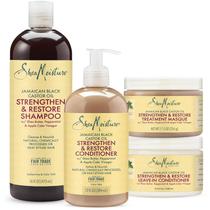 Conjunto SheaMoisture de Óleo de Ricino Jamaicano - Cuidados Capilares Conjunto SheaMoisture de Óleo de Ricino Jamaicano - Cuidados Capilares
