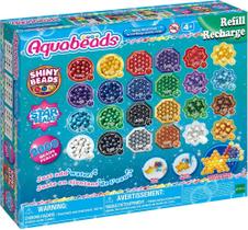 Conjunto Shiny Bead Pack Aquabeads Epoc Conjunto Shiny Bead Pack Aquabeads Epoc
