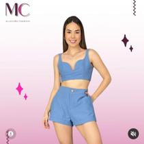 Conjunto short + croped Conjunto short + croped
