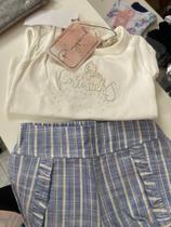 Conjunto short e blusa feminino