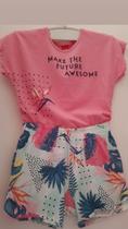 Conjunto short e blusa feminino infantil EliaN Conjunto short e blusa feminino infantil EliaN