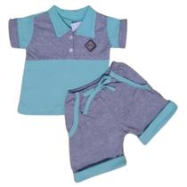 Conjunto Short e Camisa para Menino - Lindo Conjunto Short e Camisa para Menino - Lindo