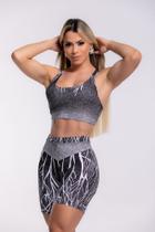 Conjunto short e top fitness