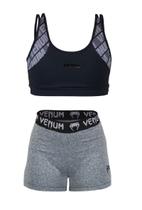 Conjunto Short Elegant Grey e Top Logomania Venum Fight Academia Cross Conjunto Short Elegant Grey e Top Logomania Venum Fight Academia Cross