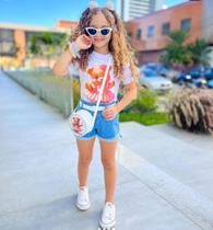 Conjunto short jeans ,Tam 08 Conjunto short jeans ,Tam 08