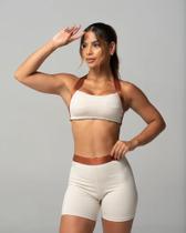 Conjunto short lovers bojo removível zero transparência linha premium