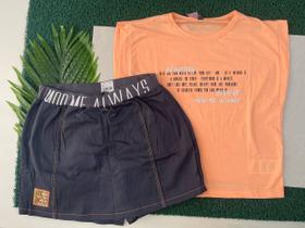 Conjunto Short Saia