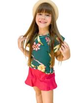 Conjunto short saia