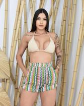 Conjunto short y top tendencia verao