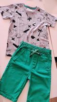 Conjunto shorts 08 anos