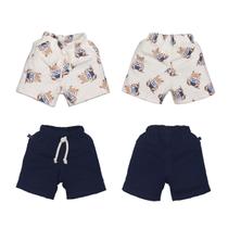 Conjunto Shorts 2 Peças Suedine Bebê Menino Ursinho Talles Conjunto Shorts 2 Peças Suedine Bebê Menino Ursinho Talles