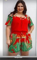 Conjunto shorts e saia Conjunto shorts e saia