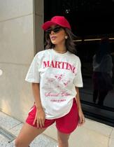 Conjunto Shorts em Moletom Listra Lateral e T-ShirtSilk