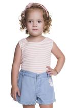 Conjunto Shorts Menina Estampado Have Fun