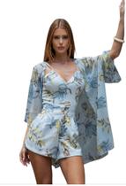 Conjunto Shorts Perfect Way No 515613 G Azul Claro Conjunto Shorts Perfect Way No 515613 G Azul Claro