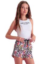 Conjunto Shorts Regata Infantil Vanilla Cream