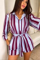 Conjunto Shorts Sarjatrench Coat Perfect Way 125133 40