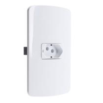 Conjunto simples 4x2 Branco 1 Tomada 20A 2p+t B3 Margirius