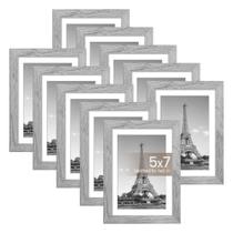 Conjunto simples de 10 molduras para fotos 4x6 ou 5x7