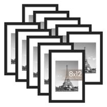 Conjunto simples de 10 molduras para fotos de 8x12 Conjunto simples de 10 molduras para fotos de 8x12