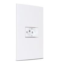 Conjunto Simples Tomada 4x2 2p+t 20A Branca Seek Margirius