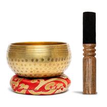 Conjunto Singing Bowl Himalayan Healing Third Eye de 9 cm com Striker Conjunto Singing Bowl Himalayan Healing Third Eye de 9 cm com Striker