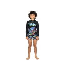 Conjunto Siri Kids Blusa/Sunga ColorSauro Proteção UV 50+