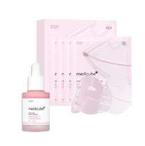 Conjunto Skincare Medicube Salmon DNA PDRN com Colágeno Rosa