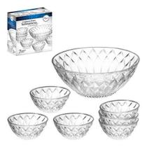 Conjunto Sobremesa 7 Peças Diamante ART House Conjunto Sobremesa 7 Peças Diamante ART House