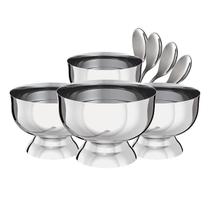 Conjunto Sobremesa Inox 8 Pecas Euro Home Prateado Conjunto Sobremesa Inox 8 Pecas Euro Home Prateado
