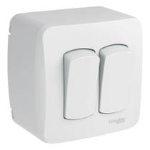 Conjunto Sobrepor 2 Interruptor Simples - Dexson