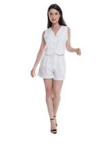 Conjunto Social Colete e Short em Alfaiataria - CON-0055 Conjunto Social Colete e Short em Alfaiataria - CON-0055