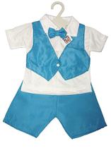 Conjunto Social Infantil Bebê Menino RN a 05 meses Batizado Casamento Formatura com Gravata - GPShope