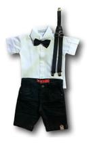 Conjunto Social Infantil Masculino Batizado Casamento