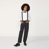 Conjunto Social Infantil Suspensório Menino Pajem Casamento Conjunto Social Infantil Suspensório Menino Pajem Casamento