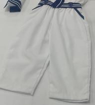 Conjunto Social Marinheiro Azul Infantil Pbb