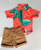 conjunto social menino - Rugido kids