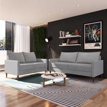 Conjunto Sofá 2 e 3 Lugares Bipartido Fideris Conjunto Sofá 2 e 3 Lugares Bipartido Fideris