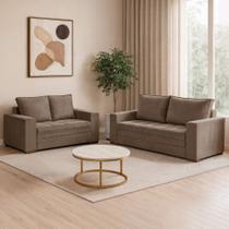 Conjunto Sofá 2 e 3 Lugares Urban Conjunto Sofá 2 e 3 Lugares Urban