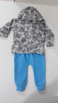 Conjunto Soft Infantil c/ Capuz Masculino