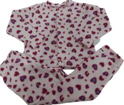 Conjunto Soft Inverno Menina Tam 4 6 8 Infantil Pijama Frio Conjunto Soft Inverno Menina Tam 4 6 8 Infantil Pijama Frio