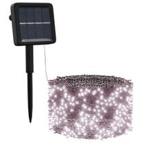 Conjunto Solar Fairy Lights vidaXL de 5 com 200 LED branco quente