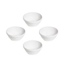 Conjunto Sopeiras Cheff Vemplast P 250Ml 4Un Branco