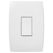 Conjunto Soprano Ilus 4X2 Branco Com Placa(1Paralelo Vertical) 5Ta99043