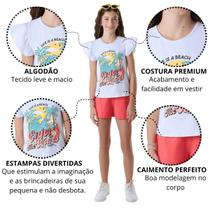 Conjunto Sortido 2 Peças de Roupas Juvenil Meninas Verão Tamanho:14Cor:Sortido