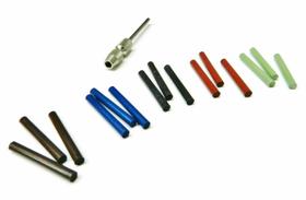 Conjunto sortido de 15 peças de pontas de polimento de silicone 2 mm JTS