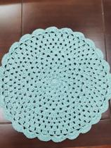 Conjunto Sousplat em Crochê 6 peças Conjunto Sousplat em Crochê 6 peças