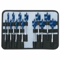 Conjunto Spade Bit Bosch DSB5013P Daredevil de 13 peças com bolsa